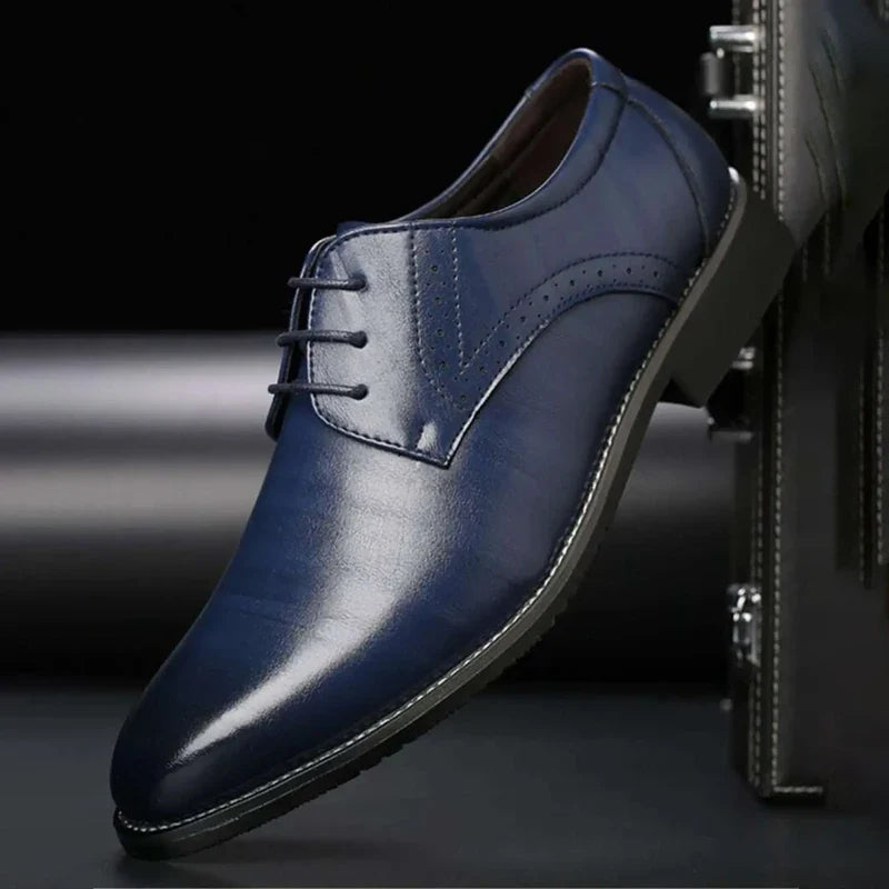 Brogue Detail Oxford Shoes for Men