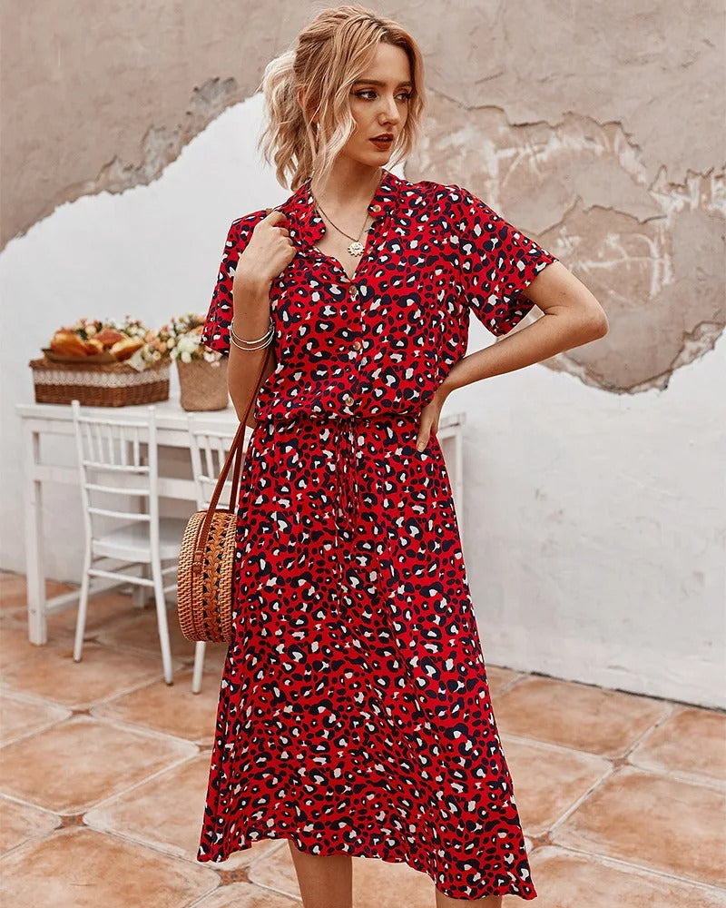 Button-Down Summer Dress for Women