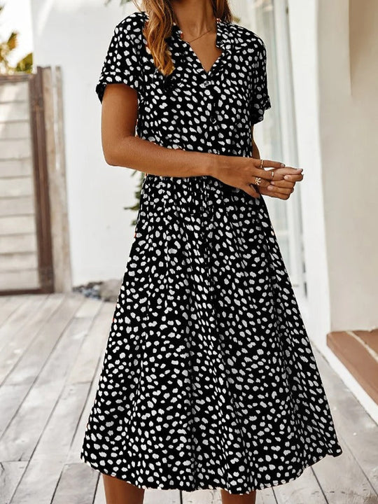 Button-Down Summer Dress for Women