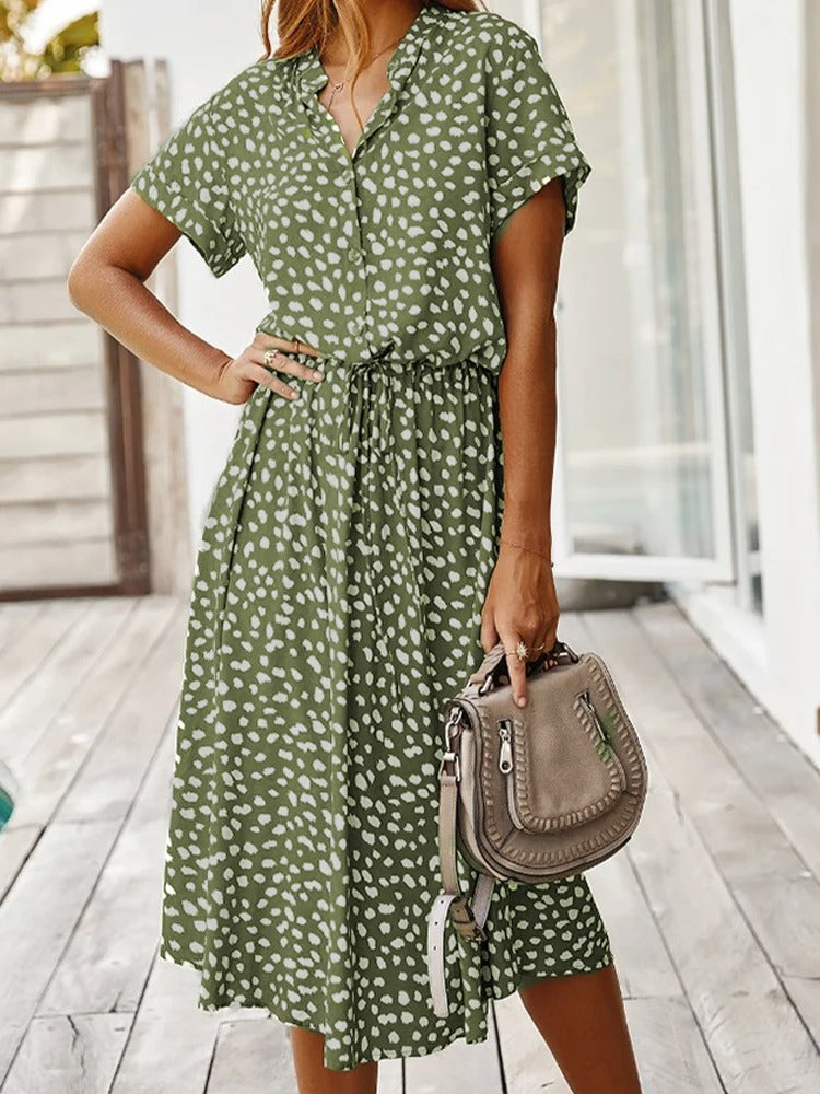 Button-Down Summer Dress for Women