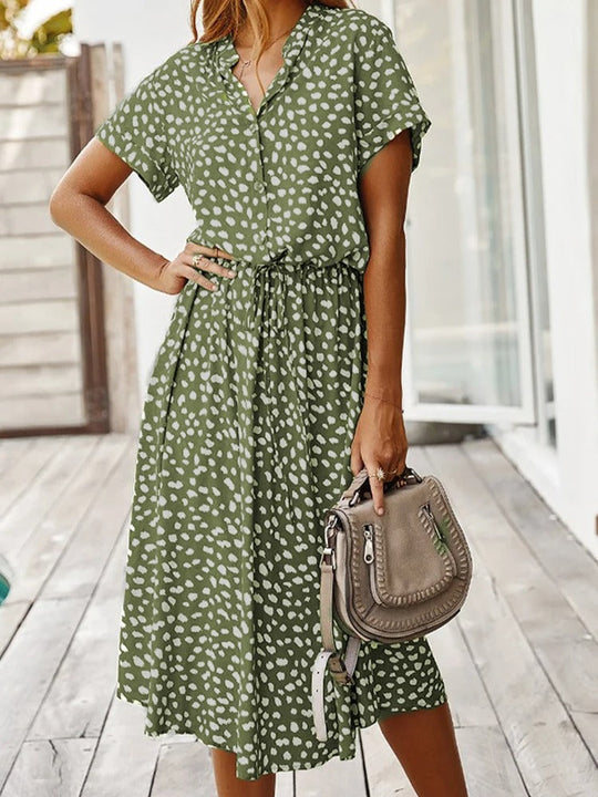Button-Down Summer Dress for Women