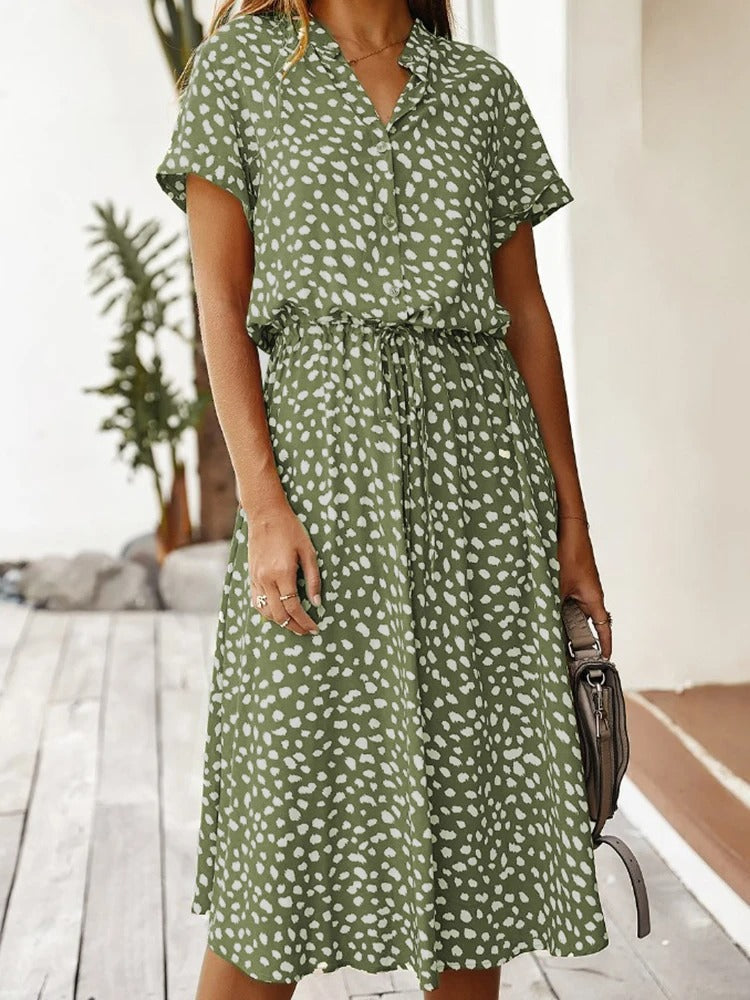Button-Down Summer Dress for Women