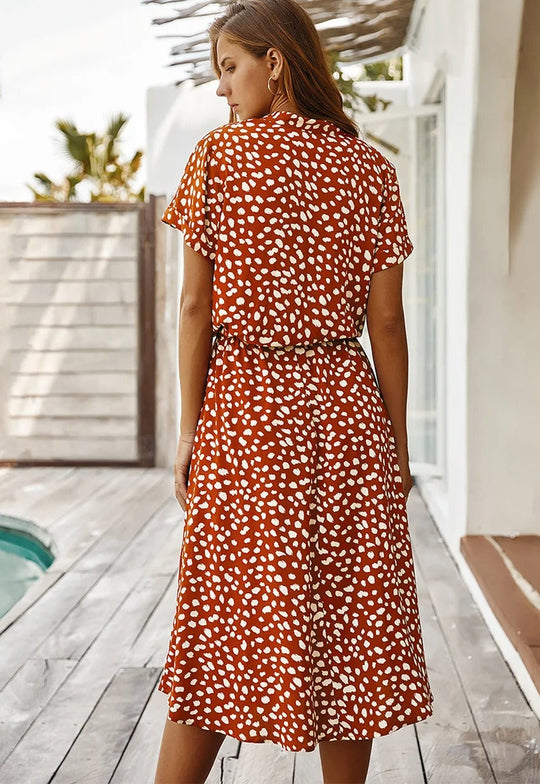 Button-Down Summer Dress for Women