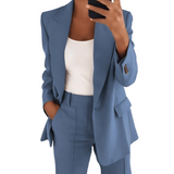 Clean Silhouette Suit for Women