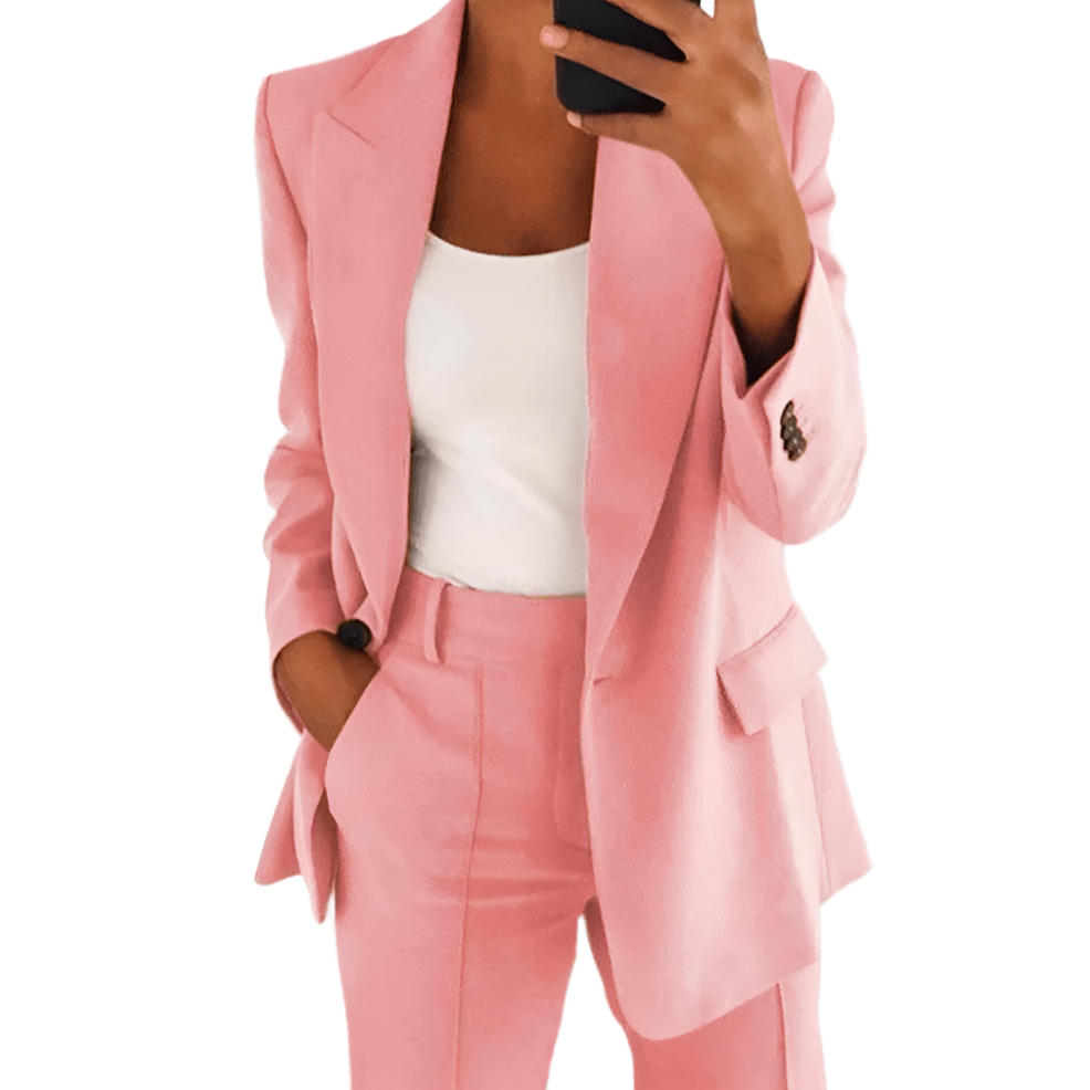 Clean Silhouette Suit for Women