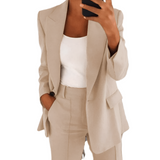 Clean Silhouette Suit for Women