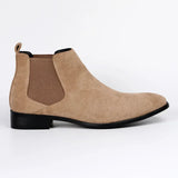 Elastic Panel Chelsea Boots for Men