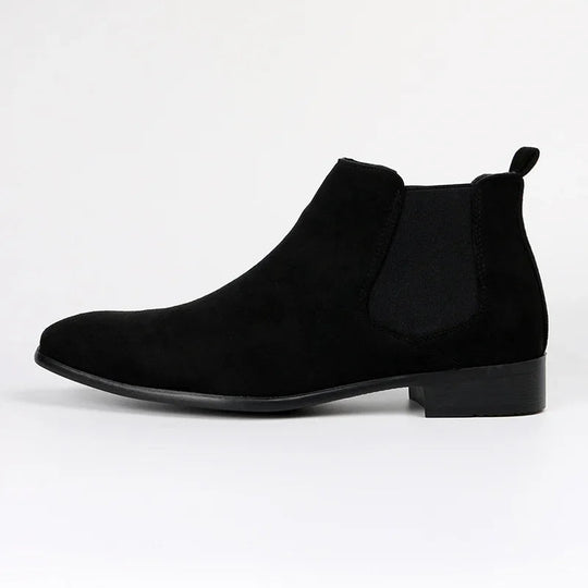 Elastic Panel Chelsea Boots for Men