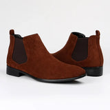 Elastic Panel Chelsea Boots for Men