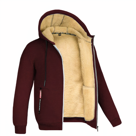 Fleece-Back Jacket for Men