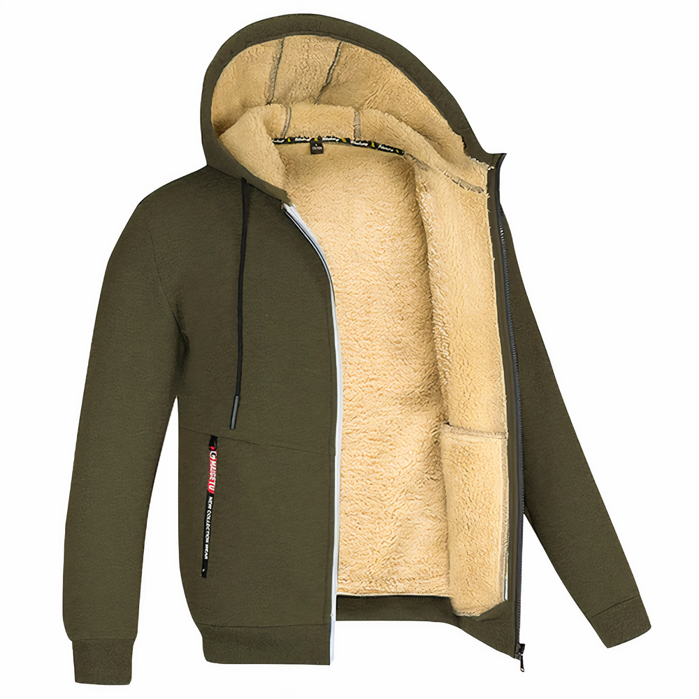 Fleece-Back Jacket for Men