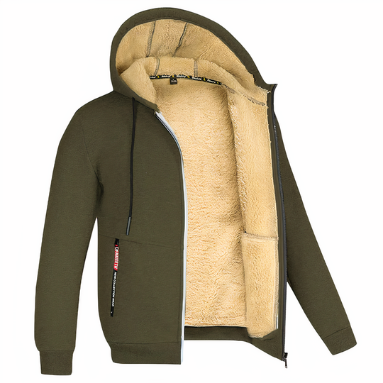Fleece-Back Jacket for Men