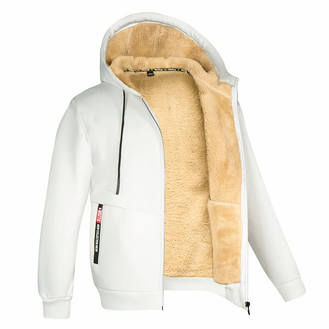 Fleece-Back Jacket for Men