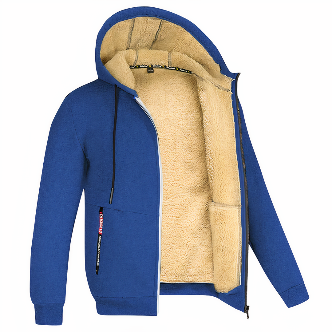 Fleece-Back Jacket for Men