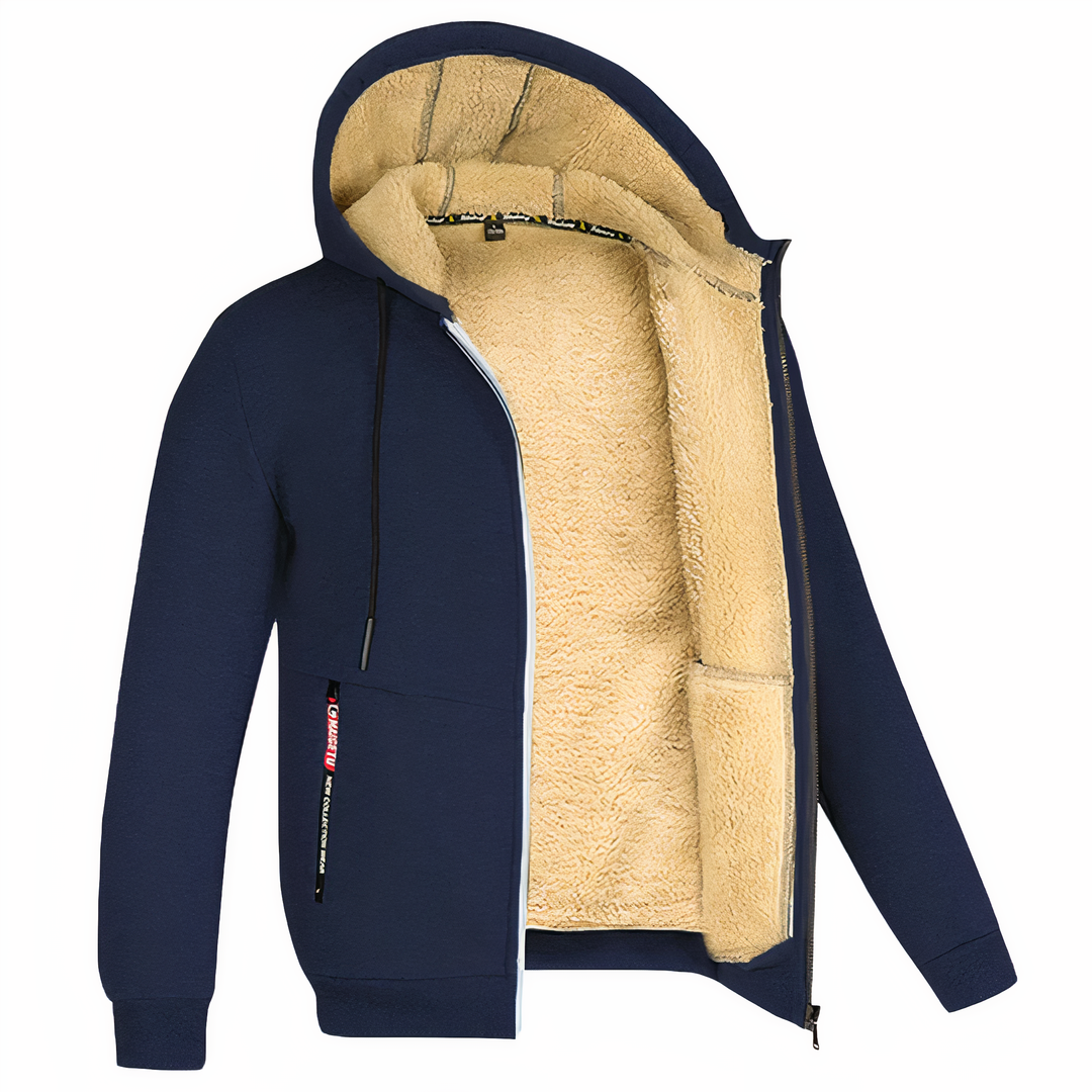 Fleece-Back Jacket for Men
