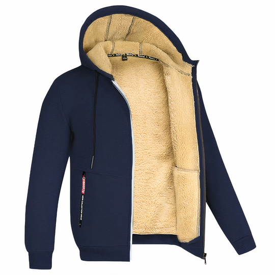 Fleece-Back Jacket for Men