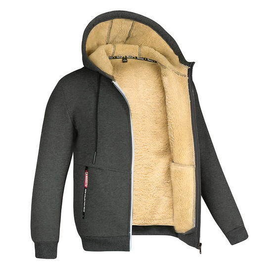 Fleece-Back Jacket for Men