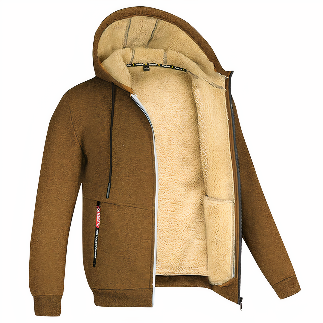 Fleece-Back Jacket for Men