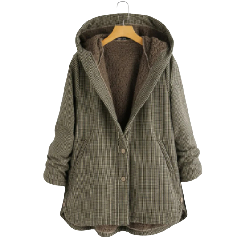 Fleece-Lined Hoodie Jacket for Women