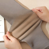 Collants doublés en polaire pour femmes