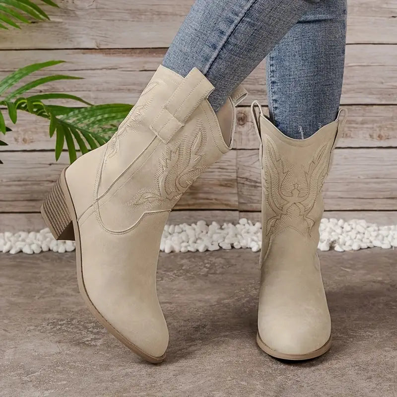 Heeled Cowgirl Boots for Women
