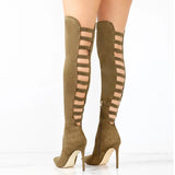 High-Heeled Over Knee Boots for Women
