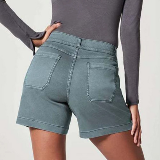 High-Waisted Shorts for Women – Defined Fit with Functional Pockets