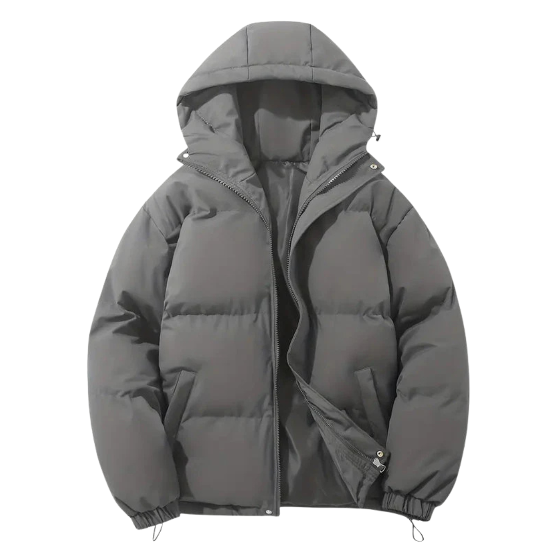 Hooded Puffer Jacket for Women