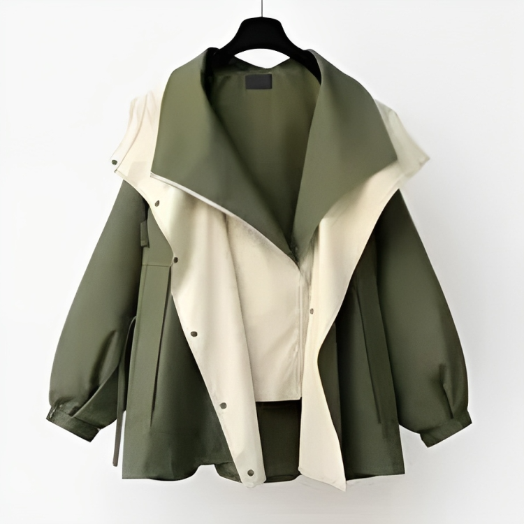 Hooded Rain Jacket for Women