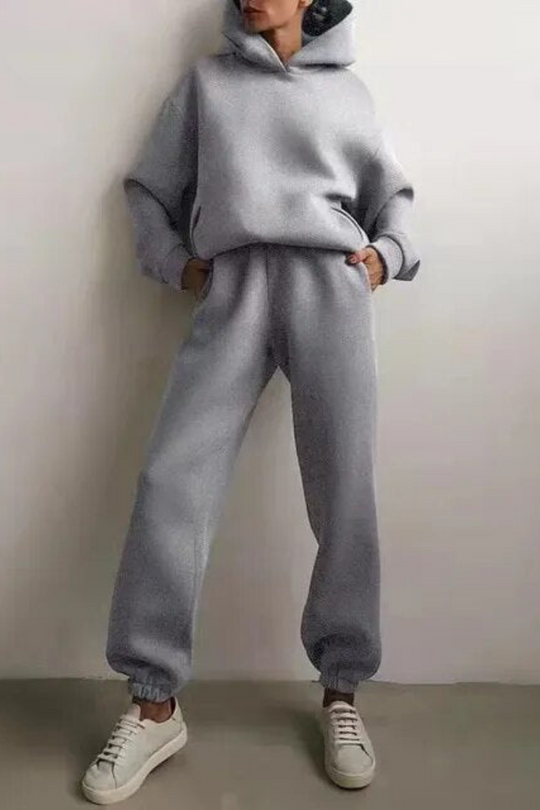 Hoodie and Sweatpants Set for Women