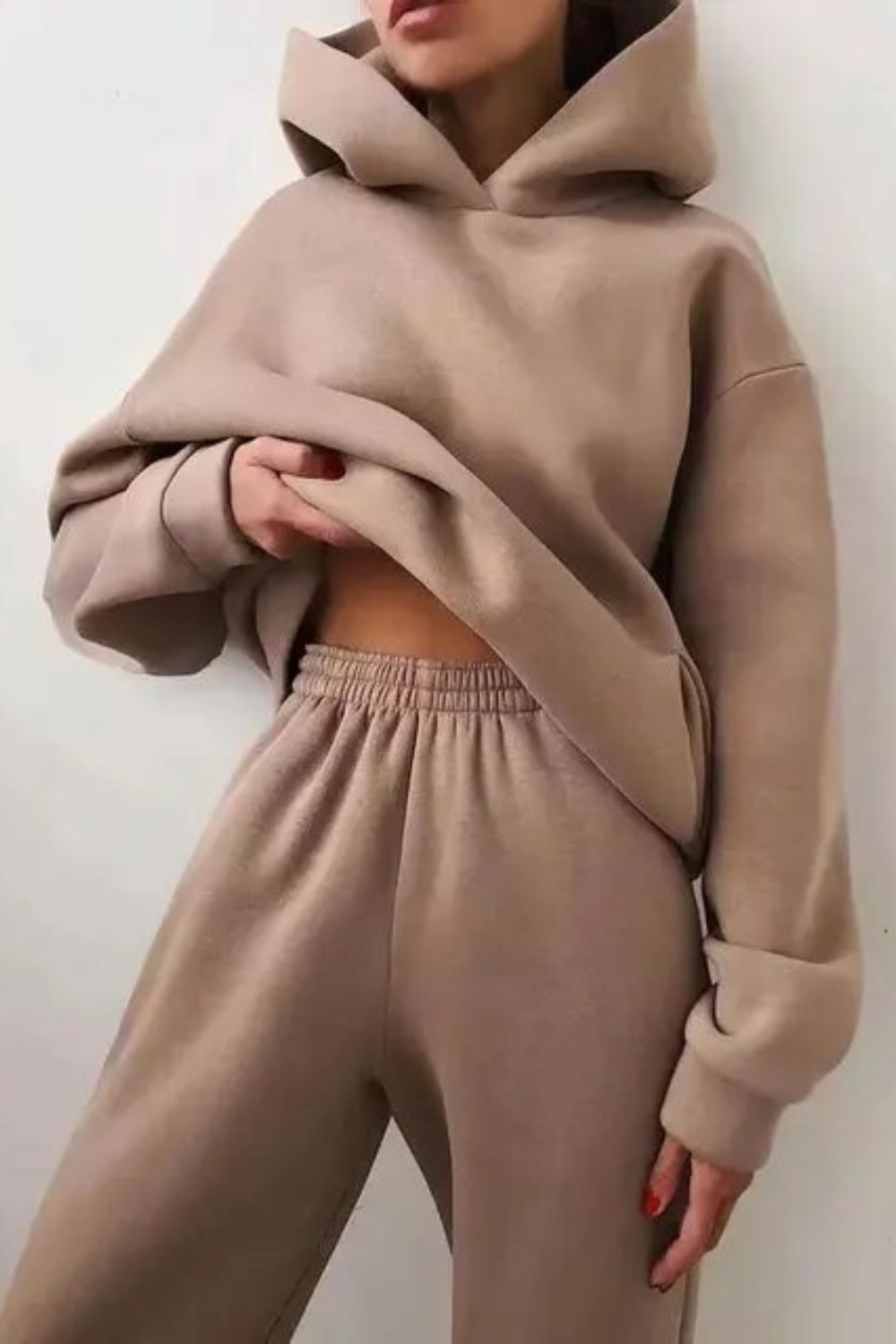 Hoodie and Sweatpants Set for Women