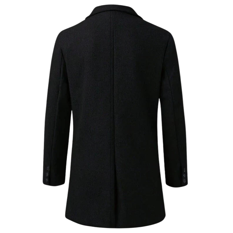 Insulated Formal Long Coat for Men