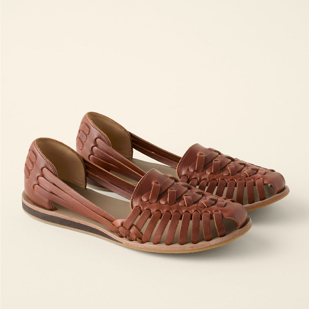 Interlaced Pattern Flats for Women - Closed Toe with Slip-On Form