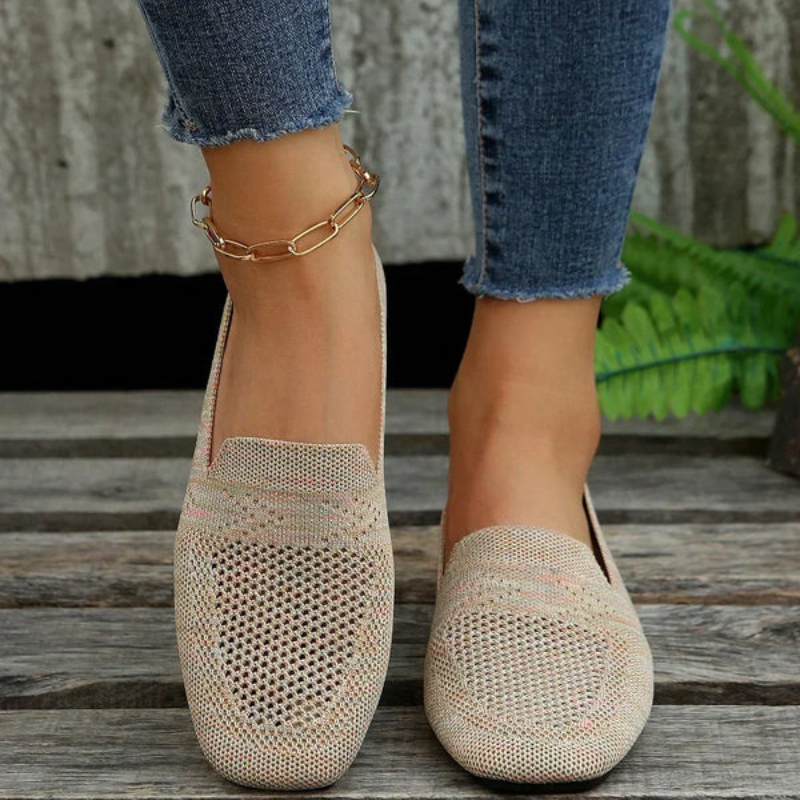 Knit Slip-On Loafers for Women