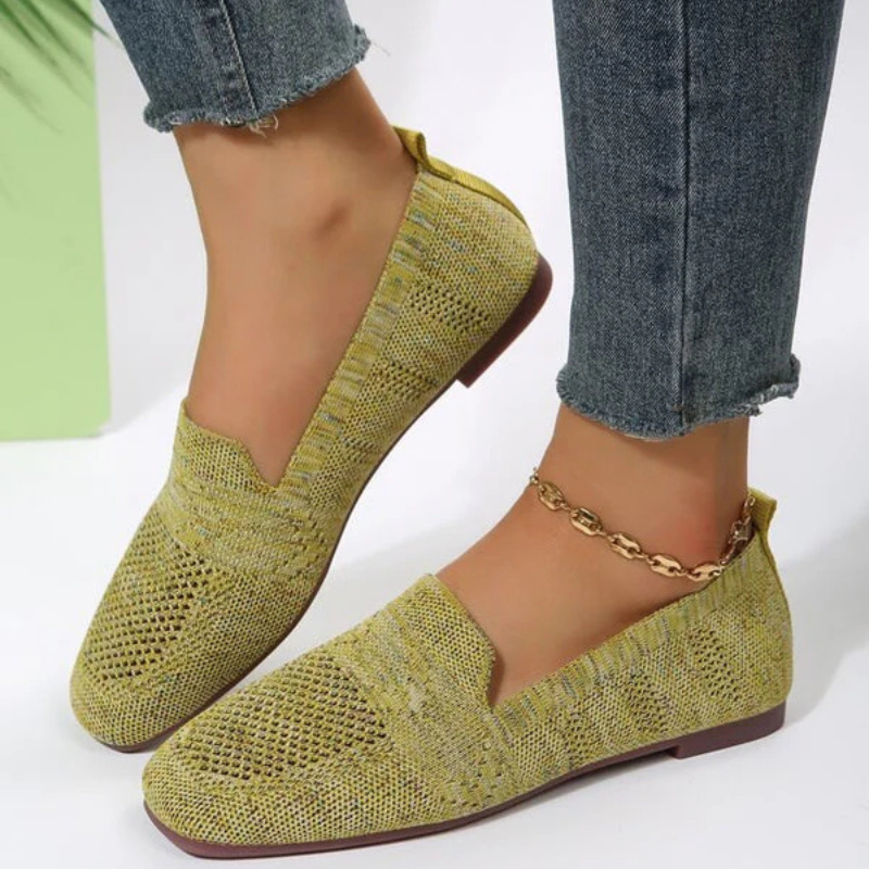 Knit Slip-On Loafers for Women
