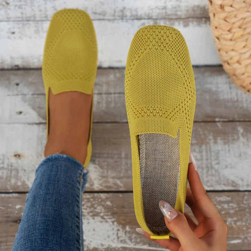 Knit Slip-On Loafers for Women