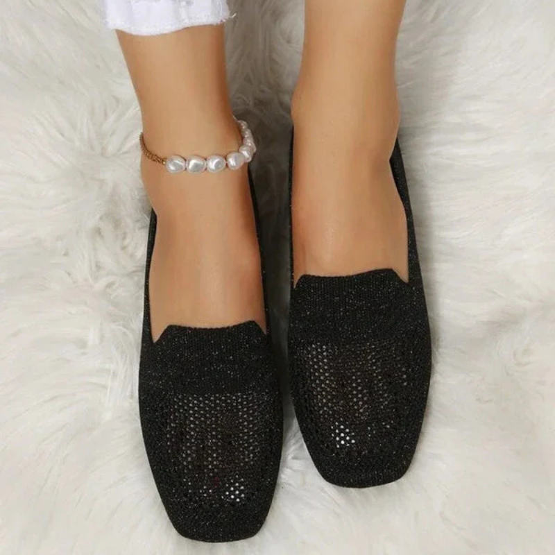 Knit Slip-On Loafers for Women
