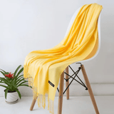 Sciarpa lavorata a maglia per donna