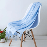 Sciarpa lavorata a maglia per donna