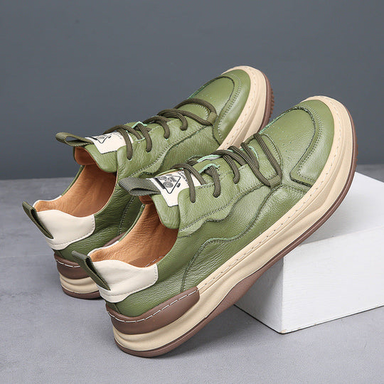 Lace-Up Low-Top Sneakers for Men