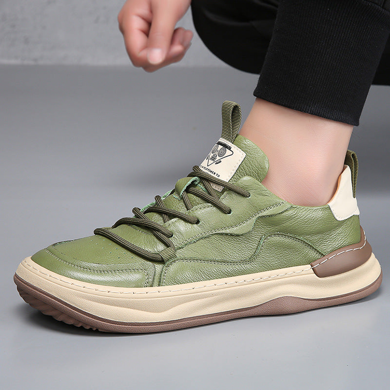 Lace-Up Low-Top Sneakers for Men