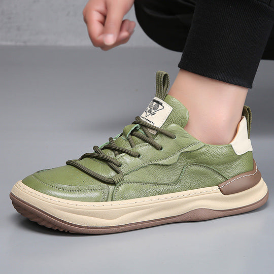 Lace-Up Low-Top Sneakers for Men