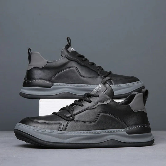 Lace-Up Low-Top Sneakers for Men
