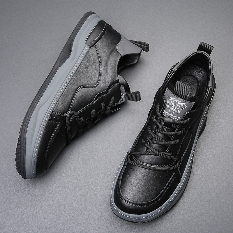 Lace-Up Low-Top Sneakers for Men