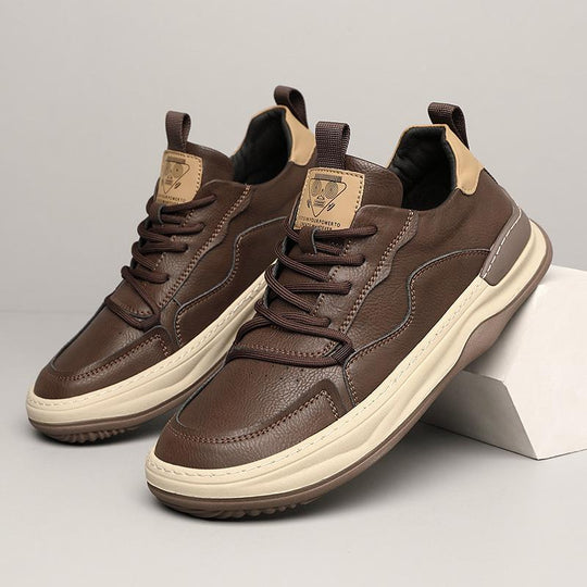 Lace-Up Low-Top Sneakers for Men