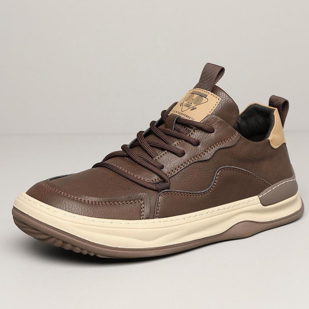 Lace-Up Low-Top Sneakers for Men