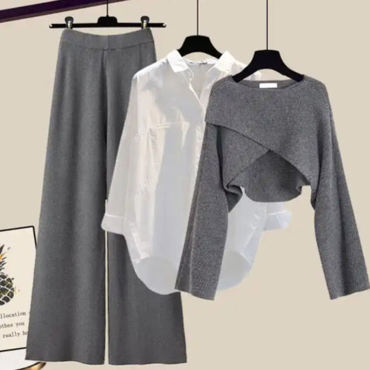 Layered 3-Piece Outfit Set for Women