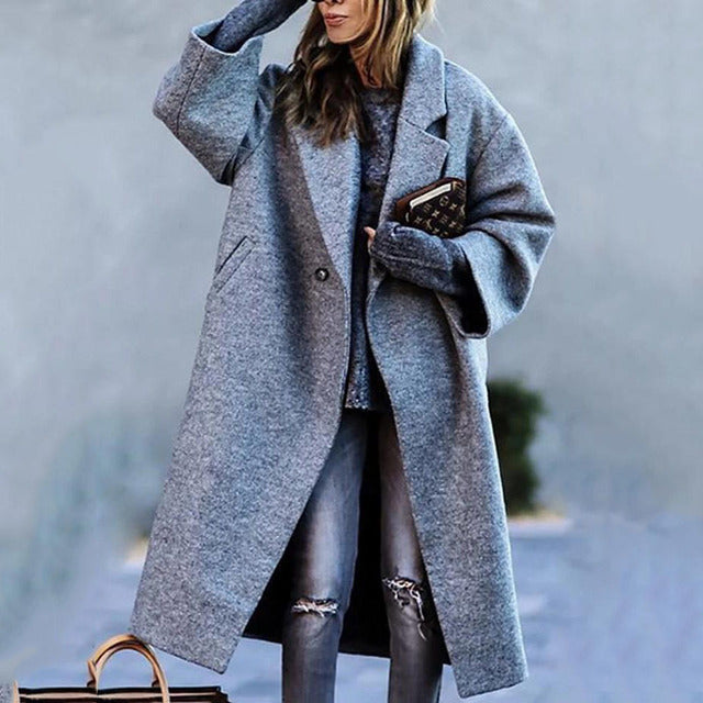Long Autumn Coat for Women