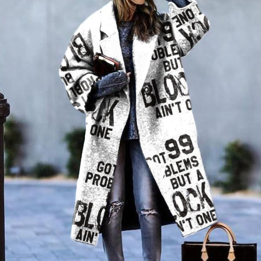 Long Autumn Coat for Women