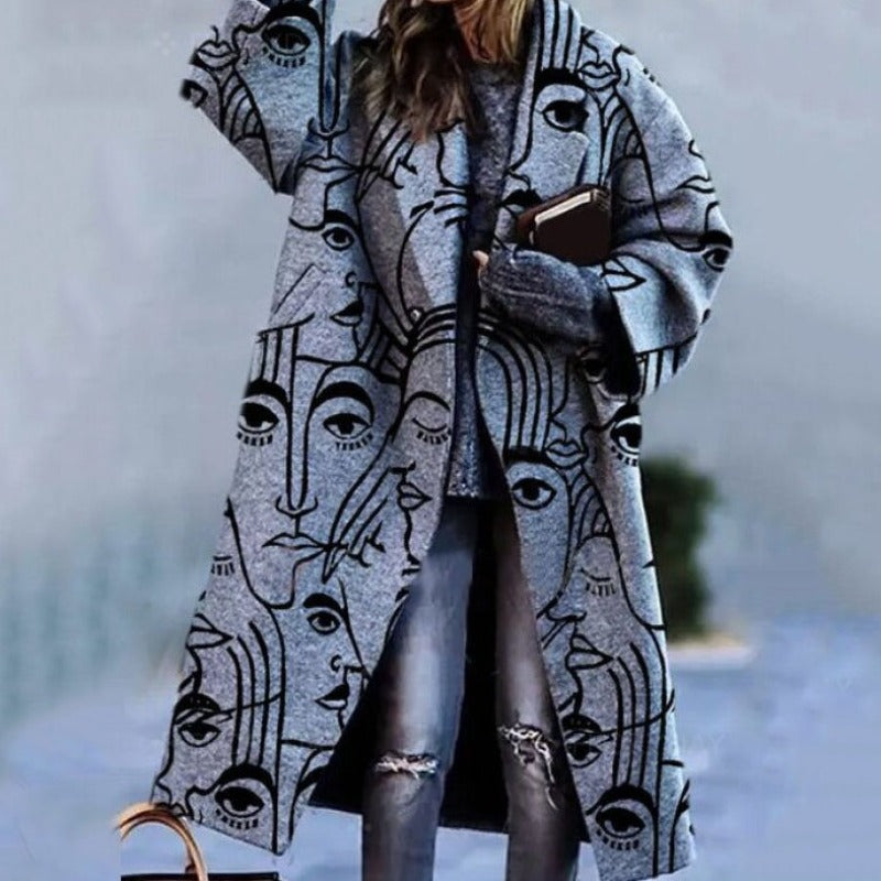Long Autumn Coat for Women